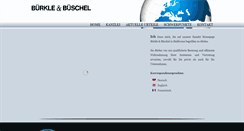 Desktop Screenshot of buerkle-bueschel.de